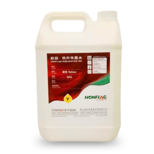 Mực in nhiệt thăng hoa Honflag màu Yellow 5kg chính hãng