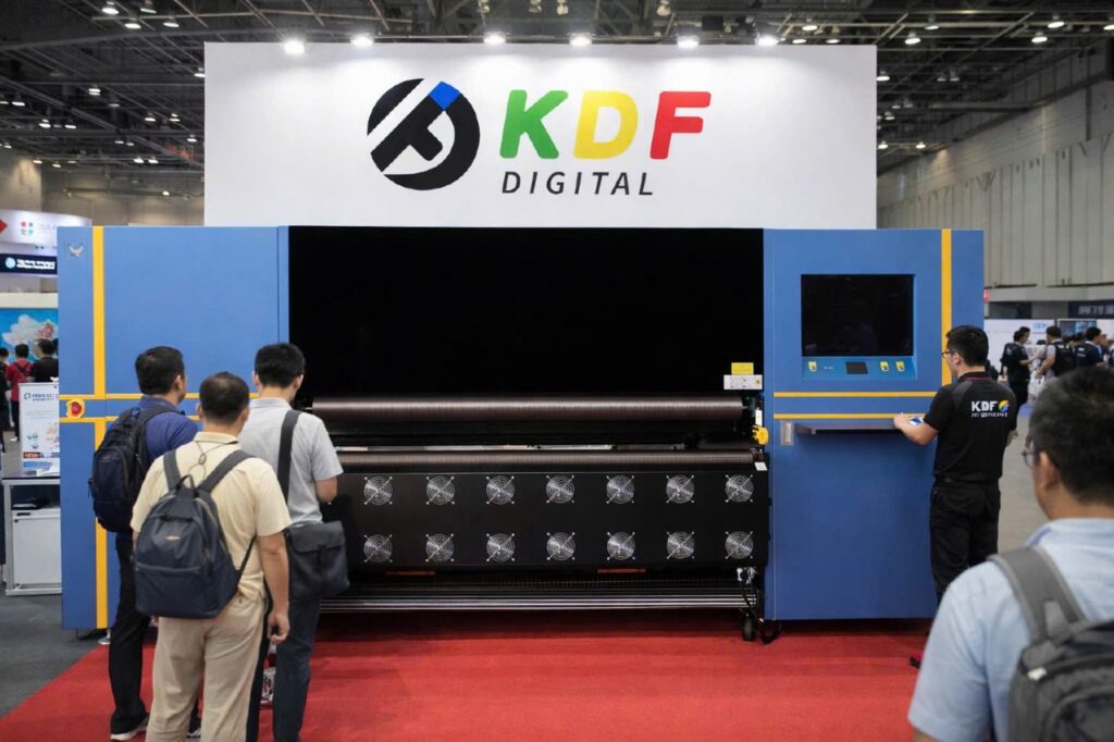 Máy in chuyển nhiệt KDF Digital giải pháp in ấn công nghiệp tại Việt Nam